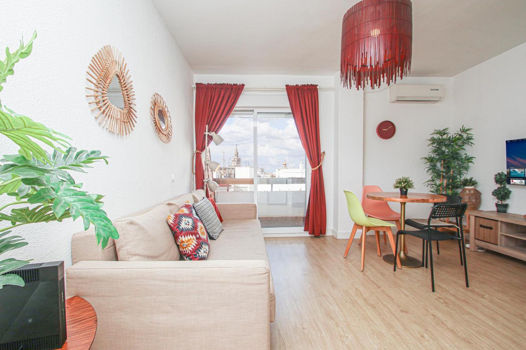 Stunning Apt W Views To Giralda - 15 Minutes Walk Seville Exterior photo